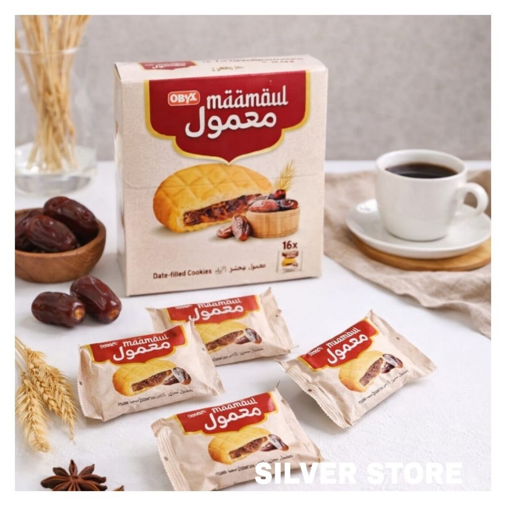 Biskuit Maamoul Kurma Isi 16 Pcs Kue Kering Arab Premium Oleh Oleh Haji Umroh Halal 304 Gram