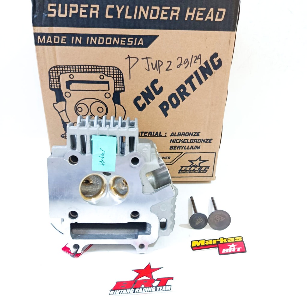 SUPER CYLINDER HEAD BRT ALBRONZE JUPITER Z VEGA R 29/24 PORTING