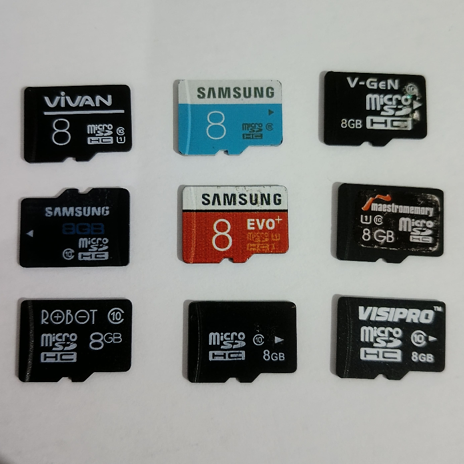 Memory card (8GB) (BEKAS PAKAI)