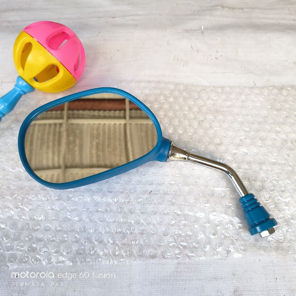spion mirror yamaha mio soul fino jupiter vega kiri biru thailand variasi aksesoris ori original yam