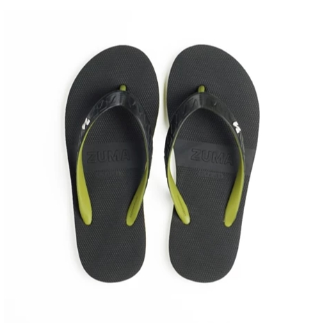 Sandal Zuma Black Series 4 Olive Green Original Sandal Jepit Pria