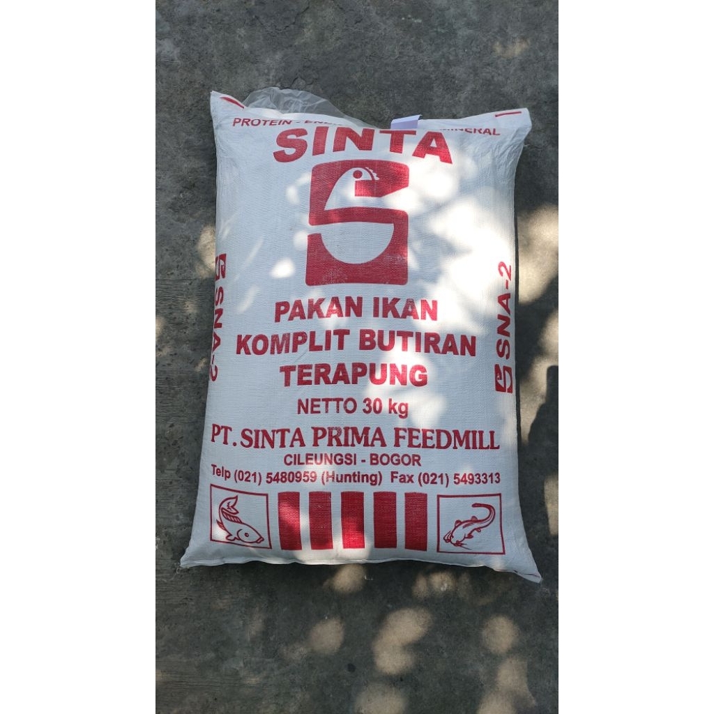 PAKAN IKAN SINTA SNA-2/ pakan terapung kemasan 30kg