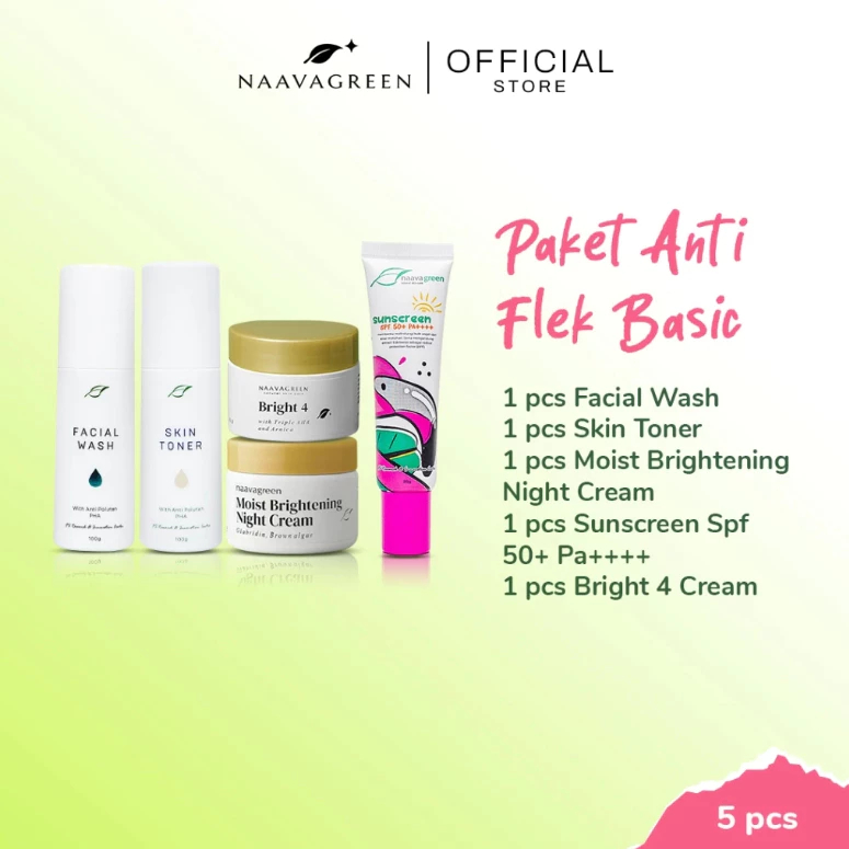 Paket flek Basic-paket skincare naavagreen-original