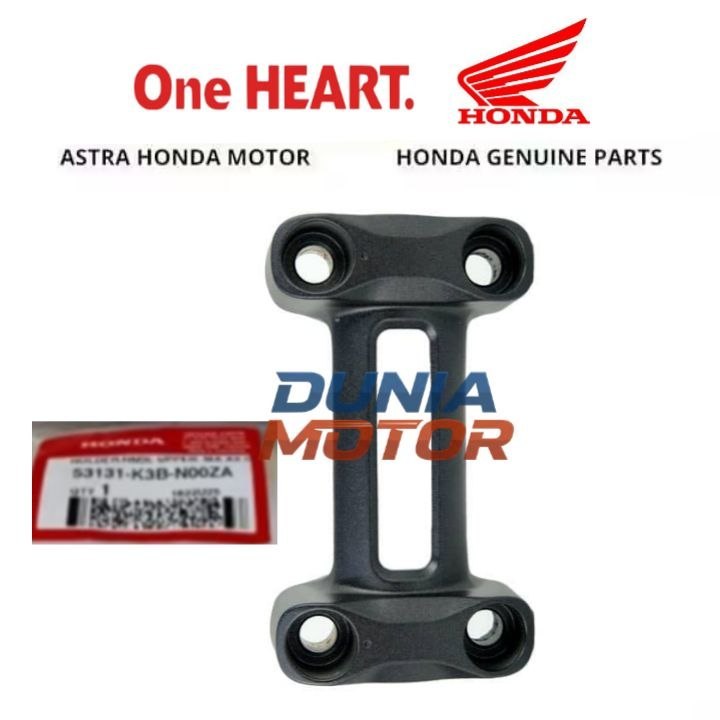 Holder Stang Comp Handle Upper Raiser Motor Honda CB150X CB 150X 150 X ORIGINAL AHM 53131-K3B-N00ZA 