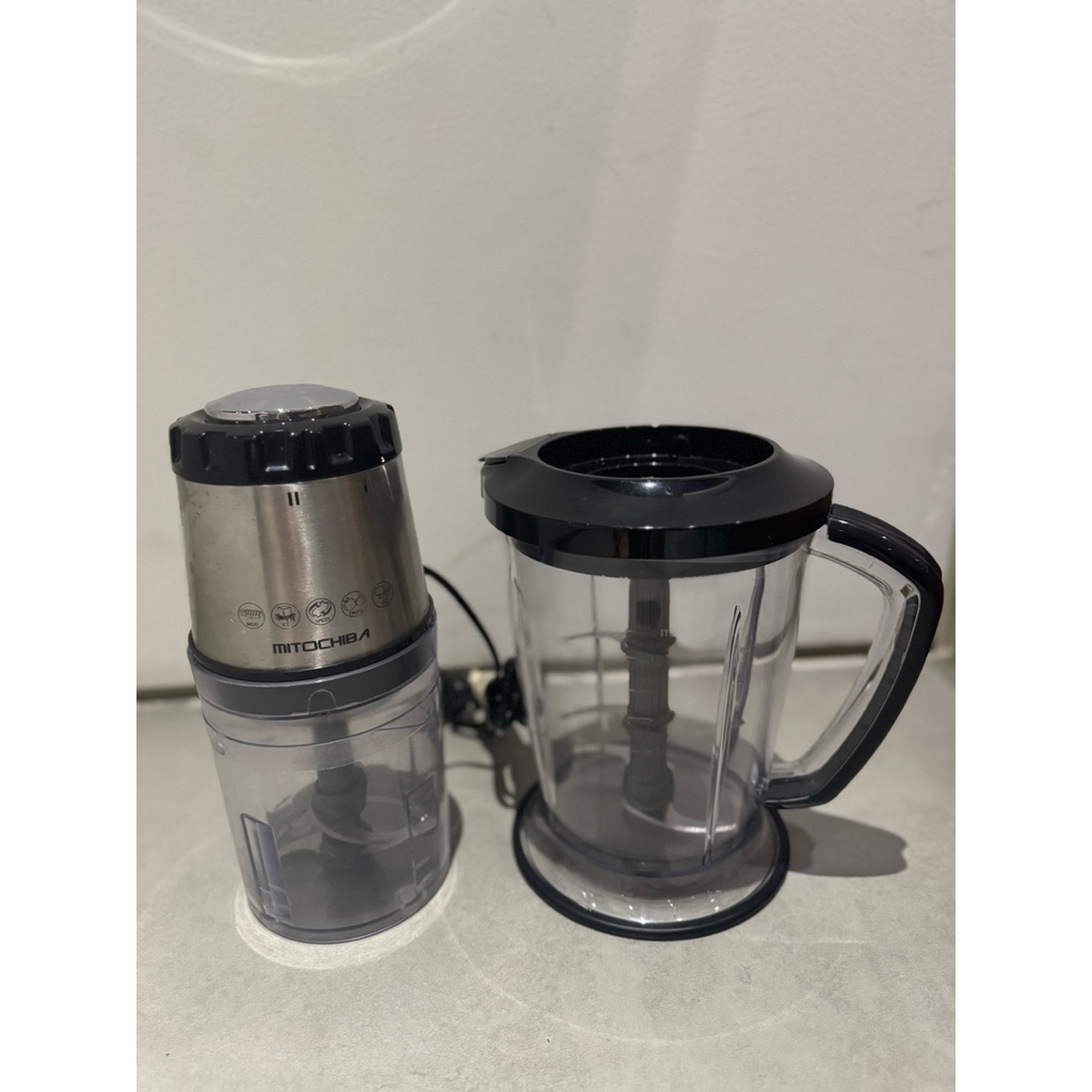 preloved chopper mitochiba ch200, blender