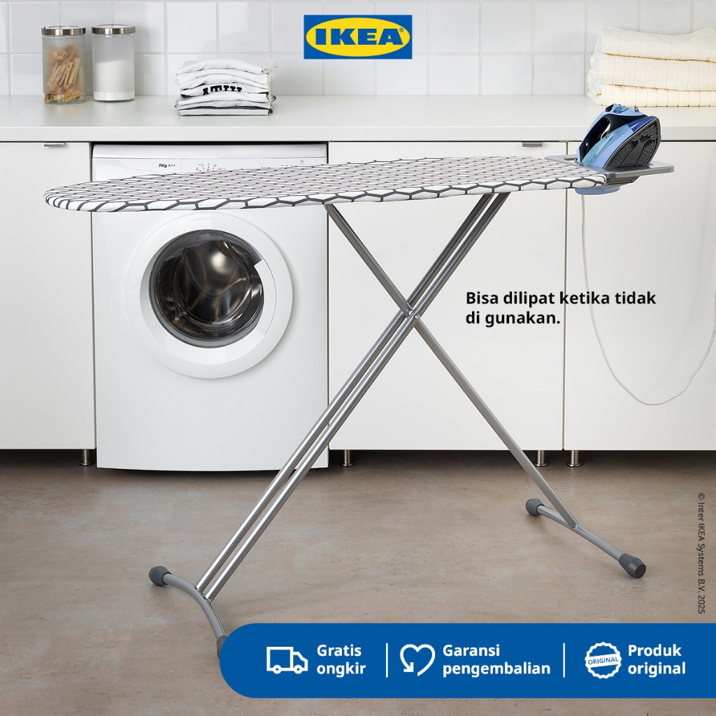 IKEA DANKA Meja Setrika Dapat Dilipat 120x37cm