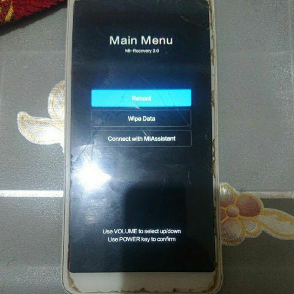 REDMI 6A MINUS MENTOK RECOVERY