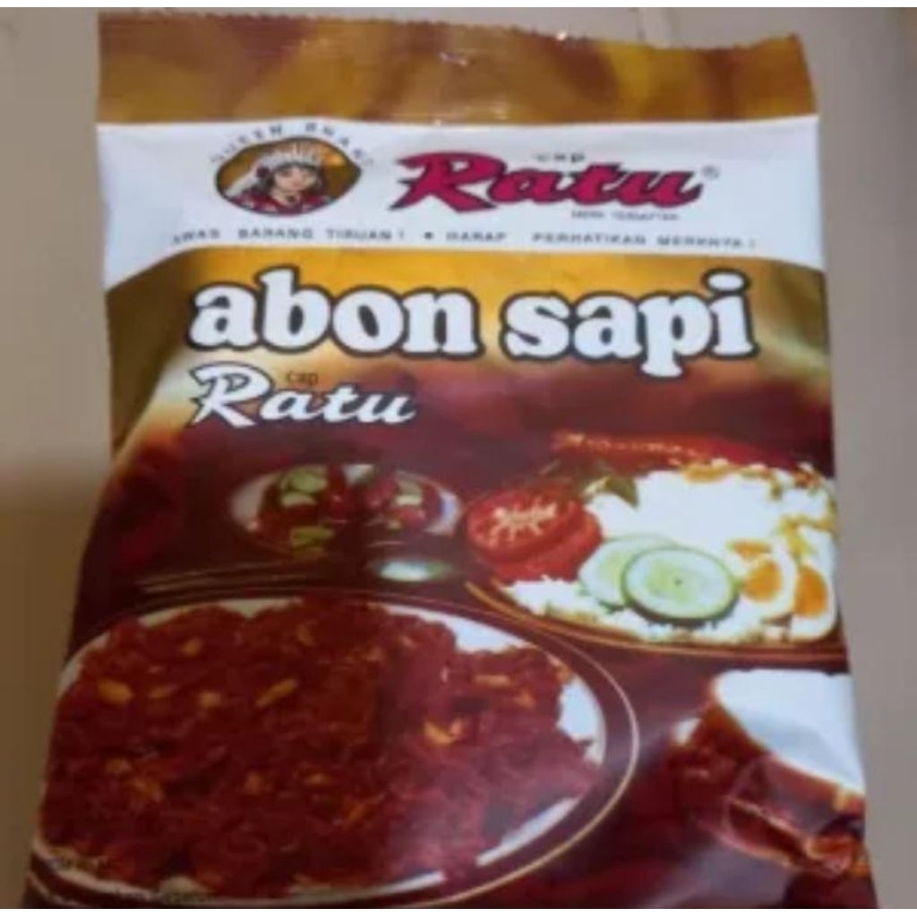 Abon sapi cap ratu original 90gr