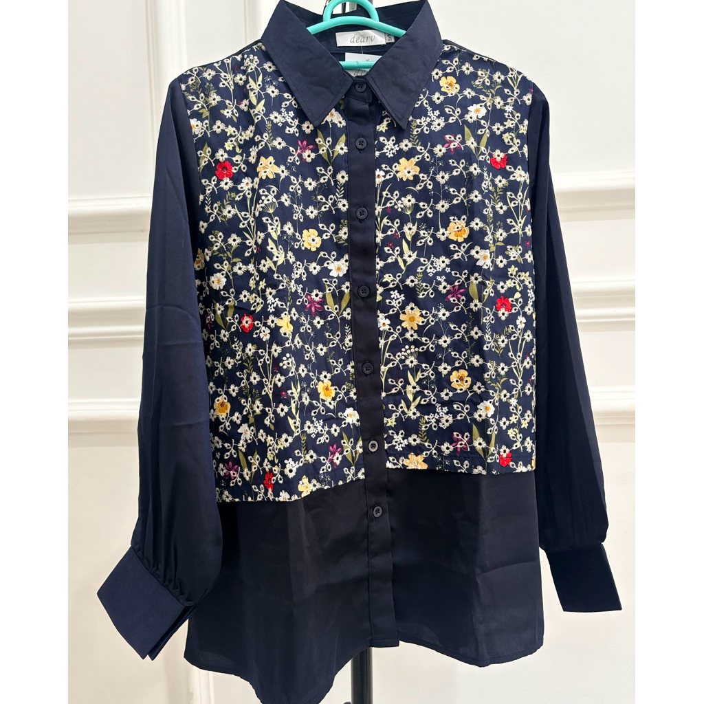blouse vanilla hijab