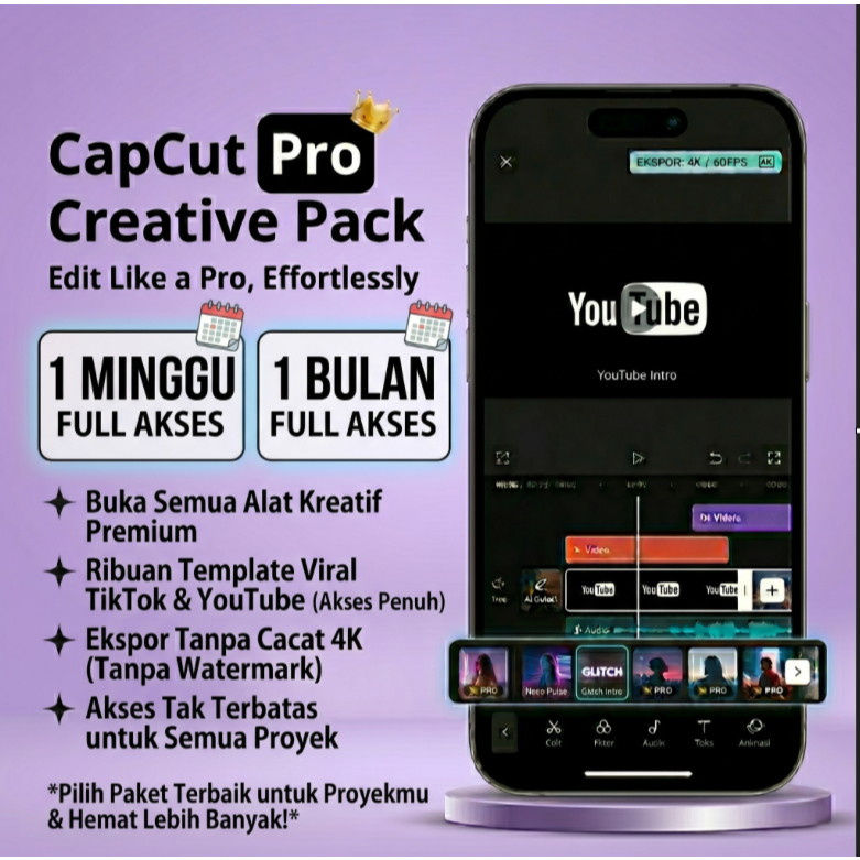 Promo Capcut - Edit Video Seperti Content Creator Profesional | Terlaris
