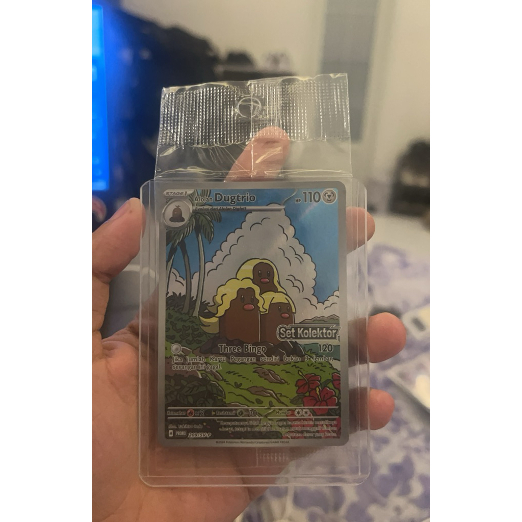 kartu pokemon Dugtrio Set kolektor