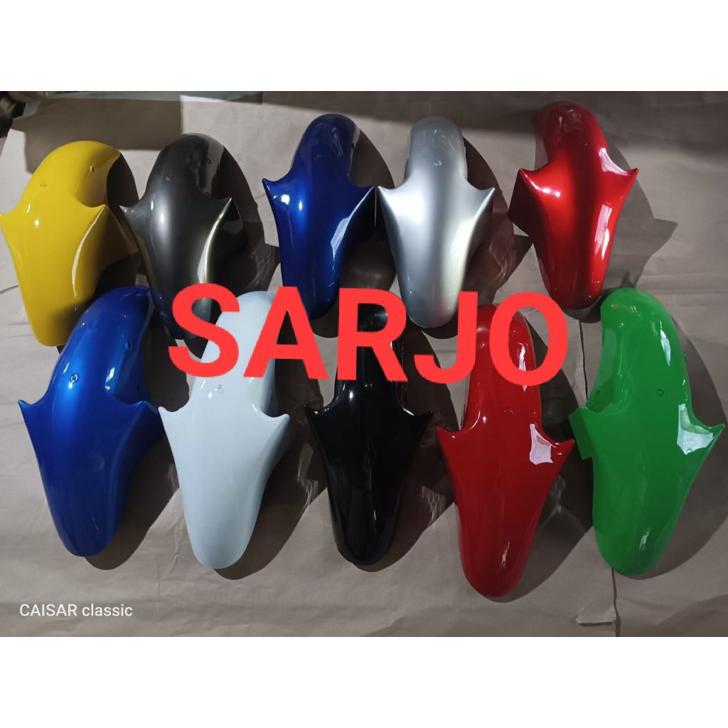spakbor depan ninja r slebor NINJA 150R SELEBOR NINJA RR sEpakbor depan ninja VICTOR WARNA METALIK p