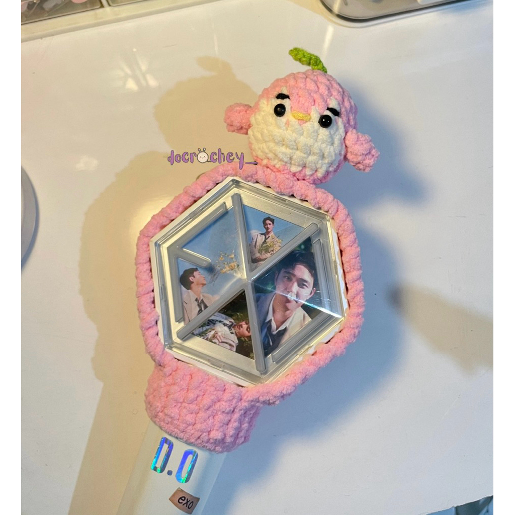 [docrochey_] Cover Lightstick EXO Rajut Exoplanet 6 | Cover LS EXO Ver 3 Rajut EXhOrizon Edition | R