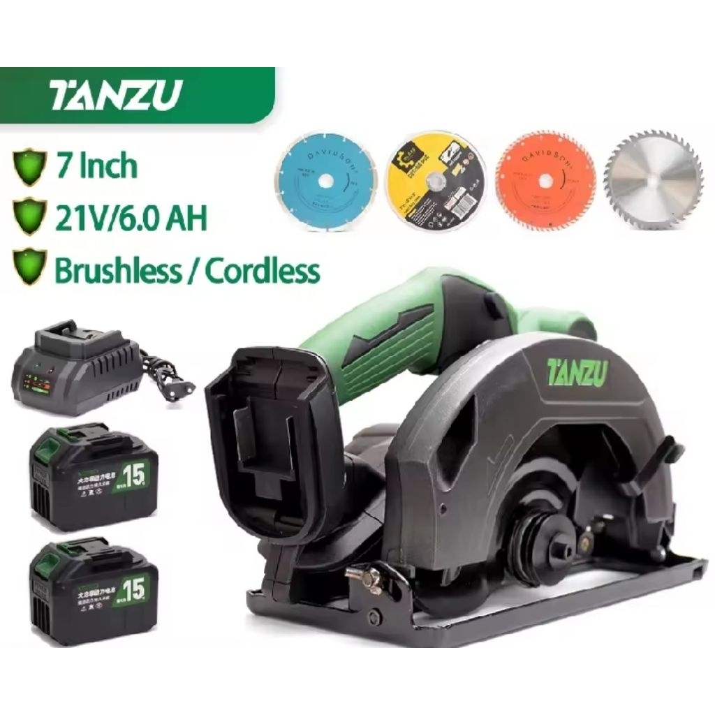 TANZU 7 Inch Cordless Circular Saw