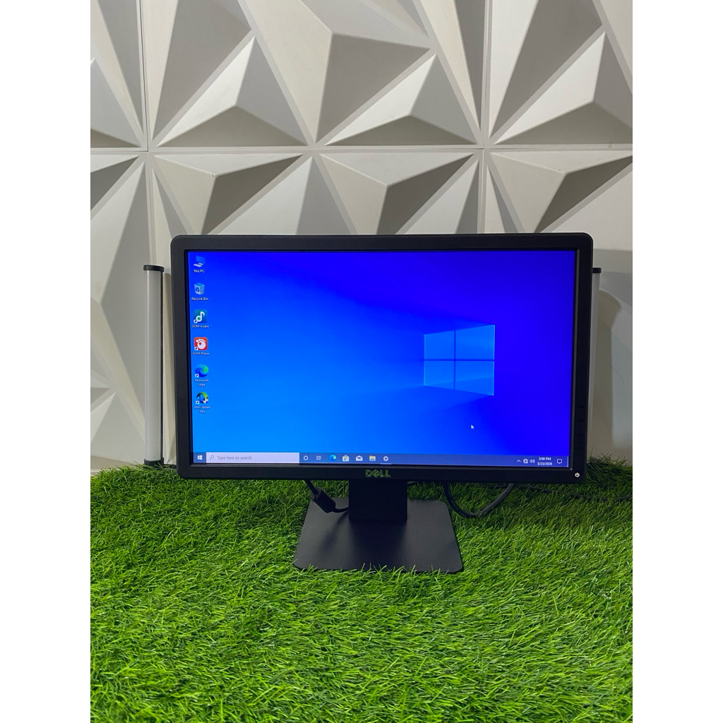 MONITOR DELL 19 INCH PORT VGA D-Sub (Dell E1914Hc) 1366x768 60Hz BEKAS NORMAL