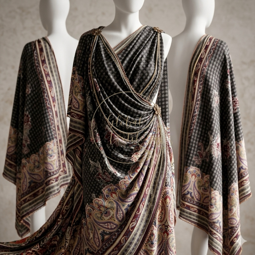 kain silk motif - kain silk sutra motif vintage premium - kain satin sutra eklsu- kain silk original