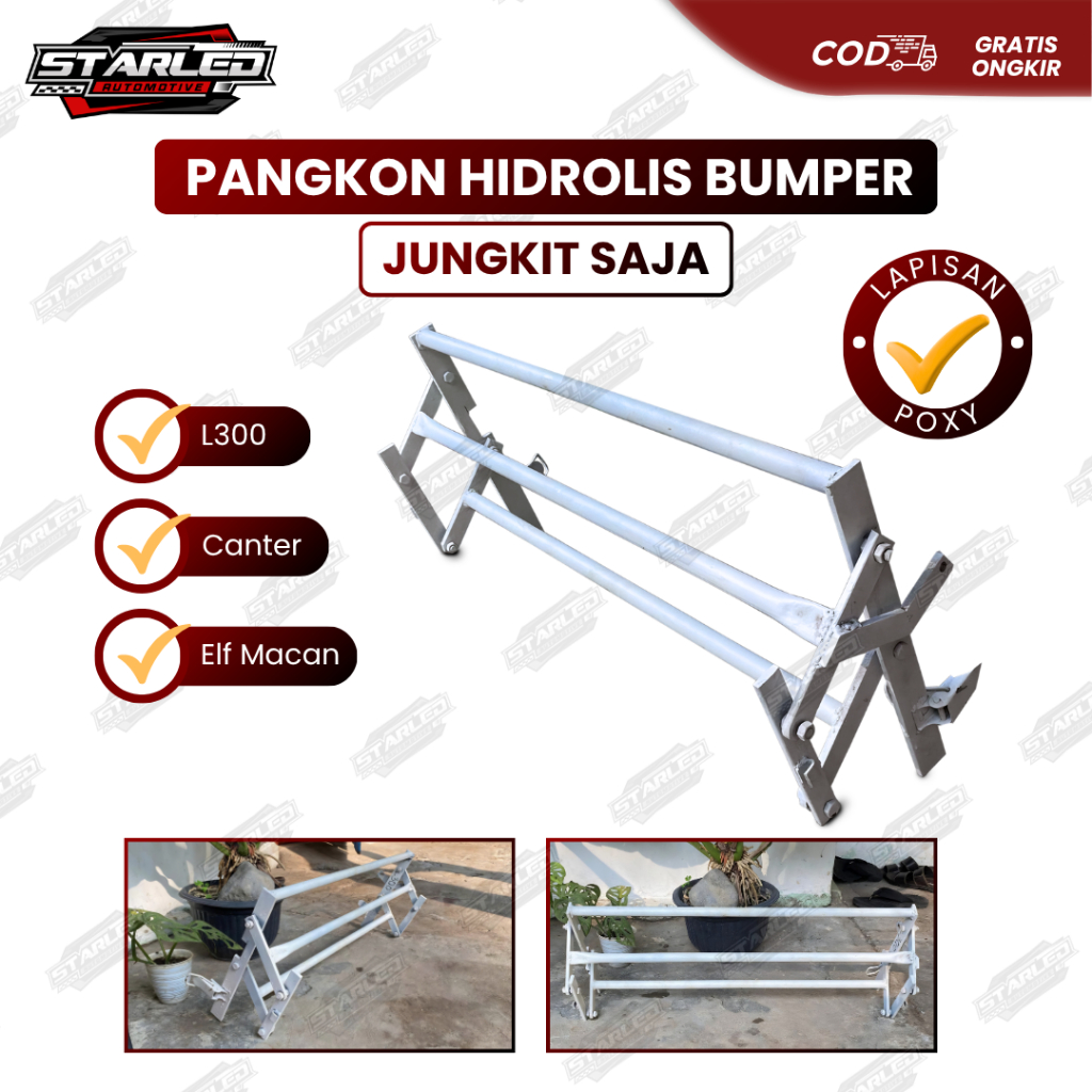 Pangkon Hidrolis Bumper Jungkit Bumper Truk Ragasa Elf Macan L300 Canter Jungkit Bemper