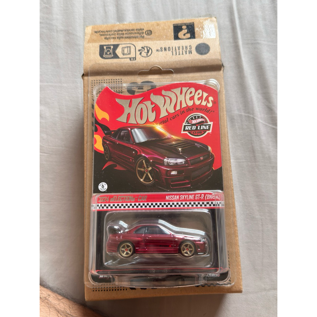 hotwheels rlc gtr r34 oxblood