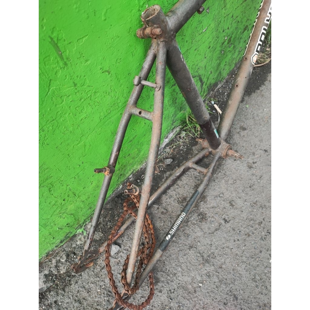 frame set MTB 26 jadul