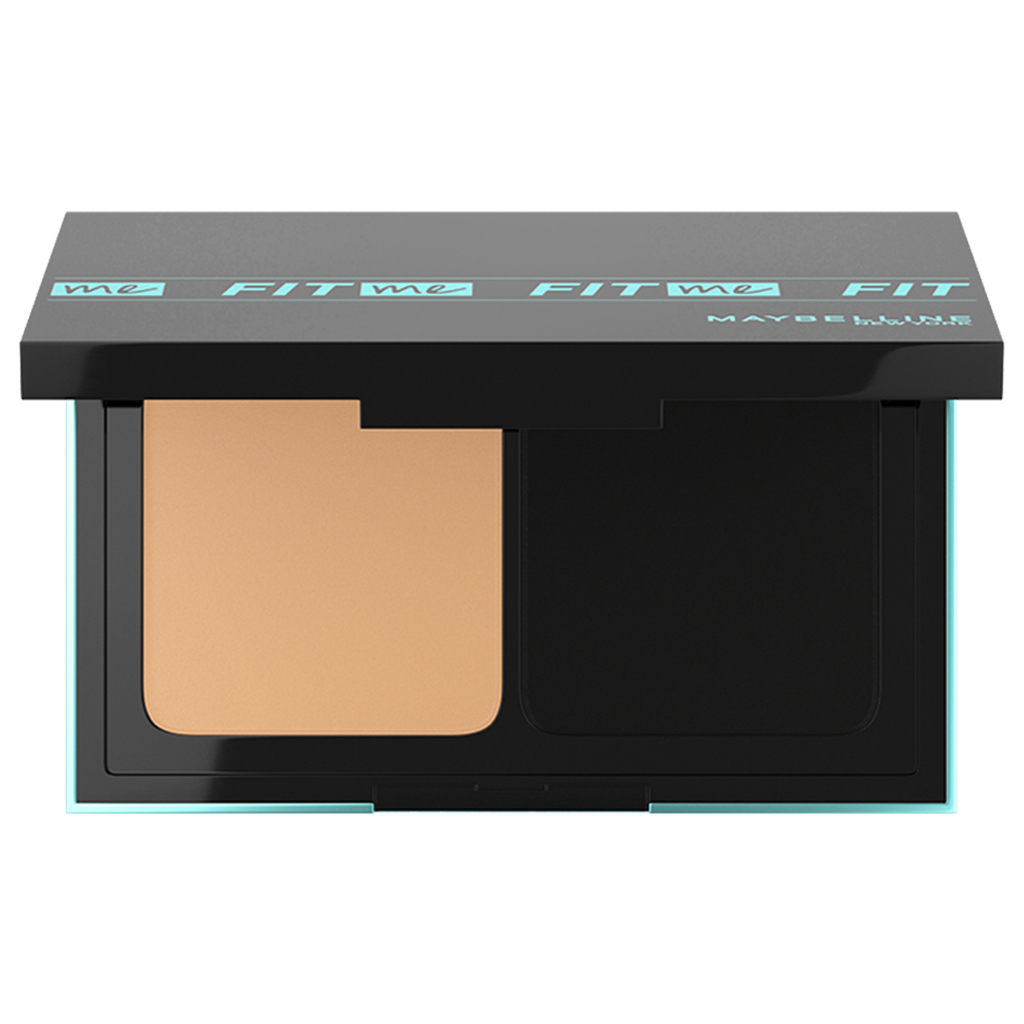 Maybelline Fit Me 24HR Oil Control Powder Foundation | Bedak Padat Full Coverage Natural