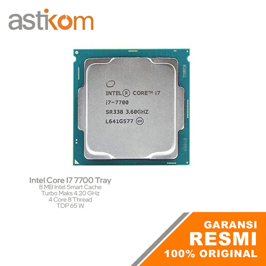 Processor Intel Core I7 7700 Tray