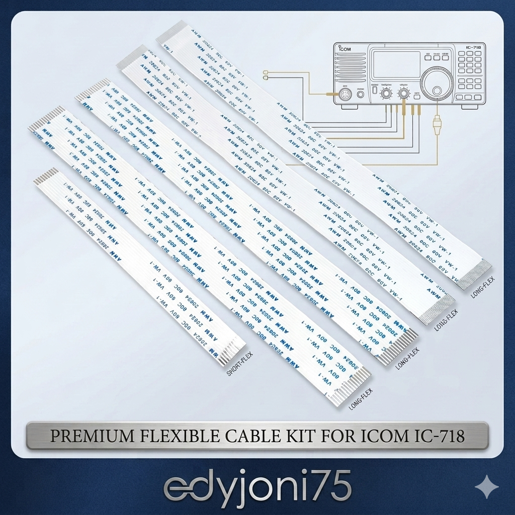 KABEL FLEXIBEL ICOM IC -718 ICOM IC-718 1SET(5 PCS)