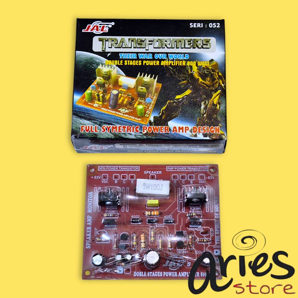 KIT TRANSFORMERS DOUBLE STAGES POWER AMPLIFIER 800 WATT JAL SERI 052