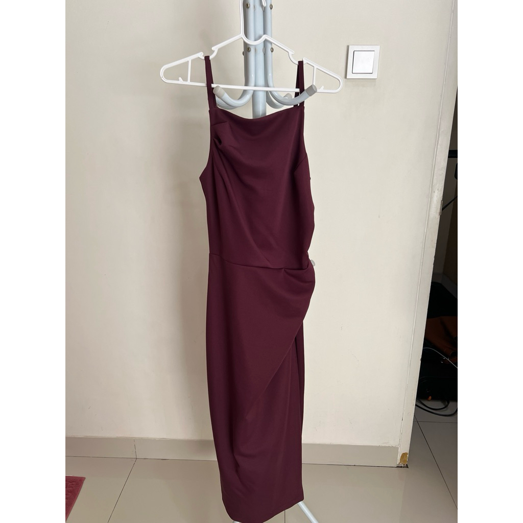Beatrice Dress Burgundy