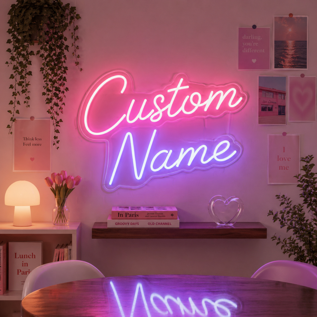 AKRILIK CUSTOM NEON FLEX / AKRILIK NEON FLEX CUSTOM / ACRYLIC NEON LIGHT SIGN FLEX