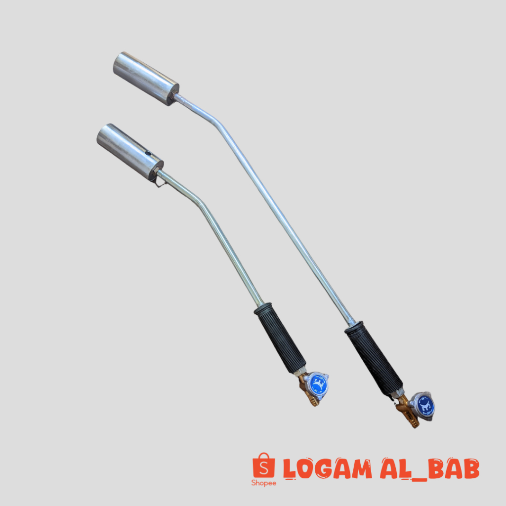 Kompor Blower Gas LPG Alat Bakar Rumput Kompor Tikus Bakar Kulit Sapi 55 cm dan 75 cm Gas Torch Burn