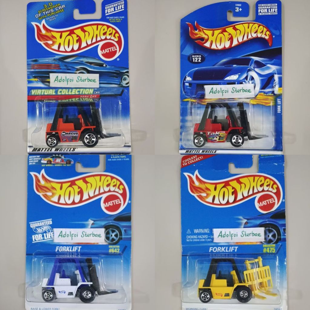 hotwheels hot wheels forklift fork lift virtual collection tak construction marcus construction