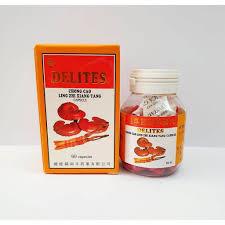 DELITES Chong Cao Ling Zhi Xiang Tang Capsule Membantu Diabetes Herbal 60 Kapsul