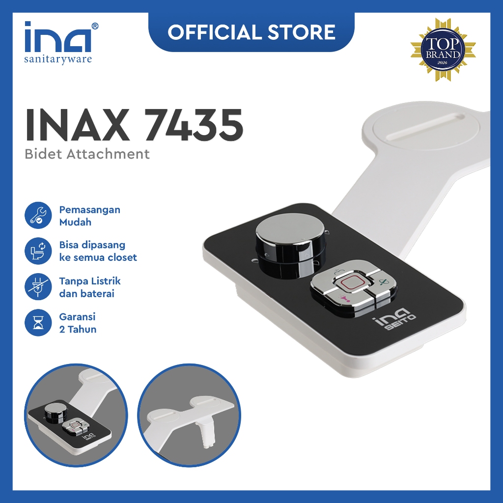 INA Smart Sprayer Bidet | Semprotan Toilet Duduk Otomatis | Smart Shower Bidet | Sprayer Otomatis Cl