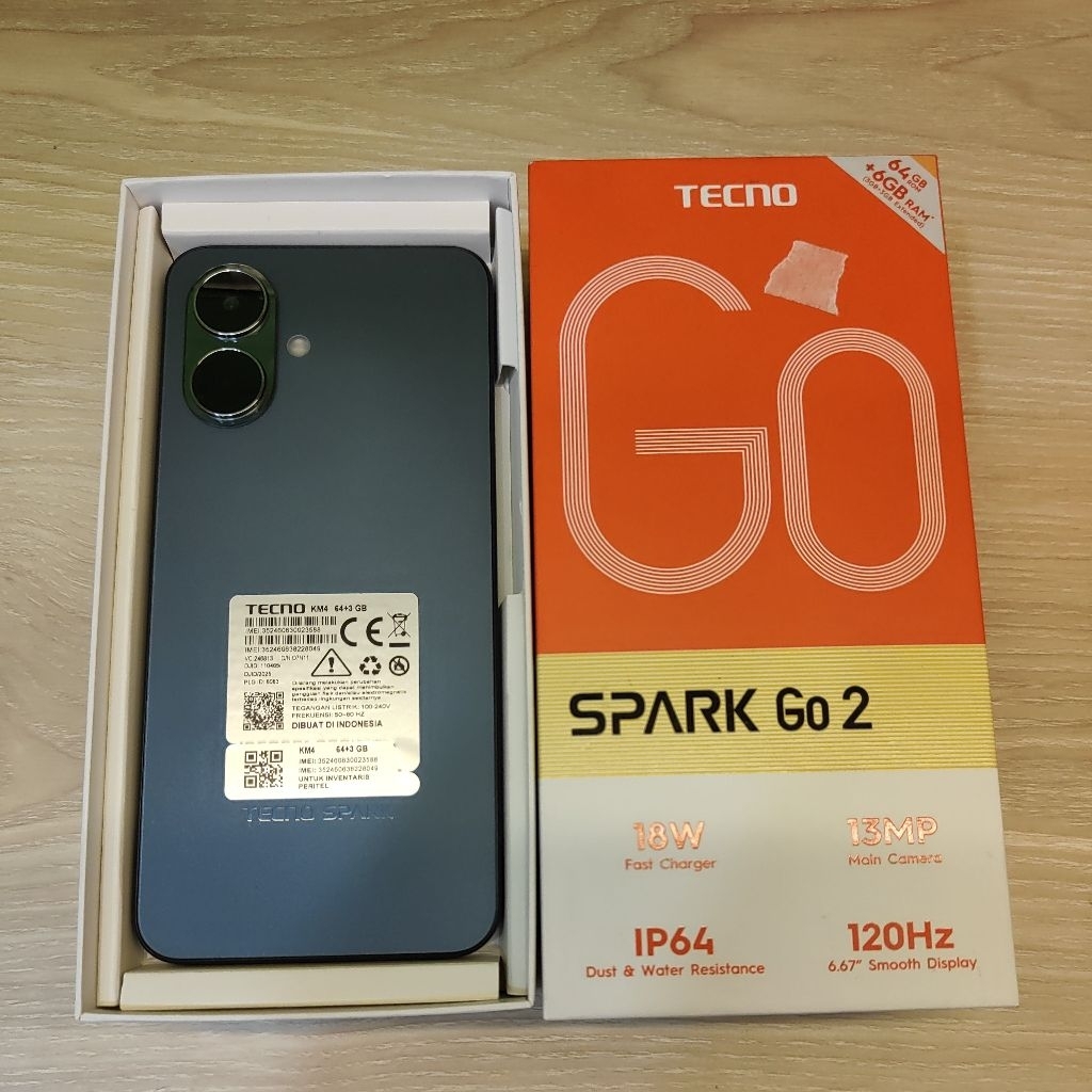TECNO SPARK GO 2 3/64gb second