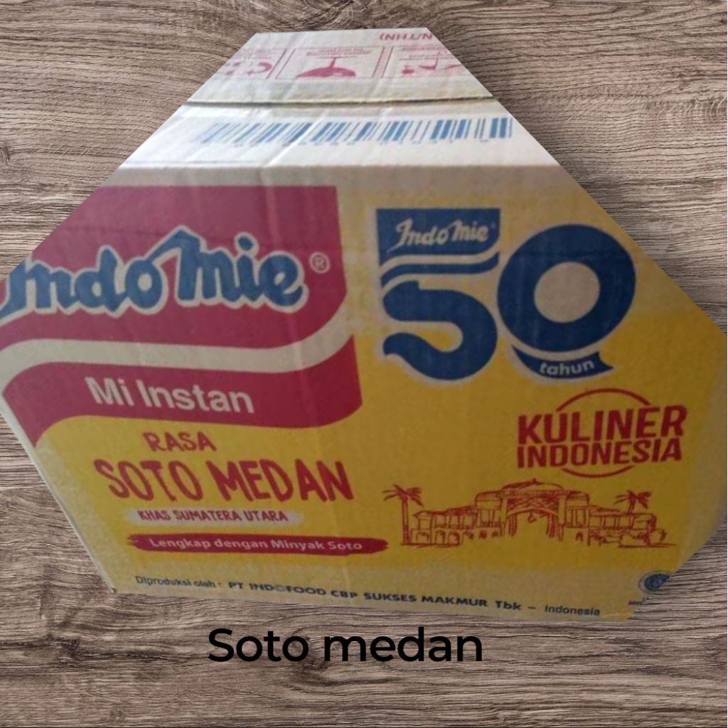 Indomie soto Medan 1 dus isi 40bungkus