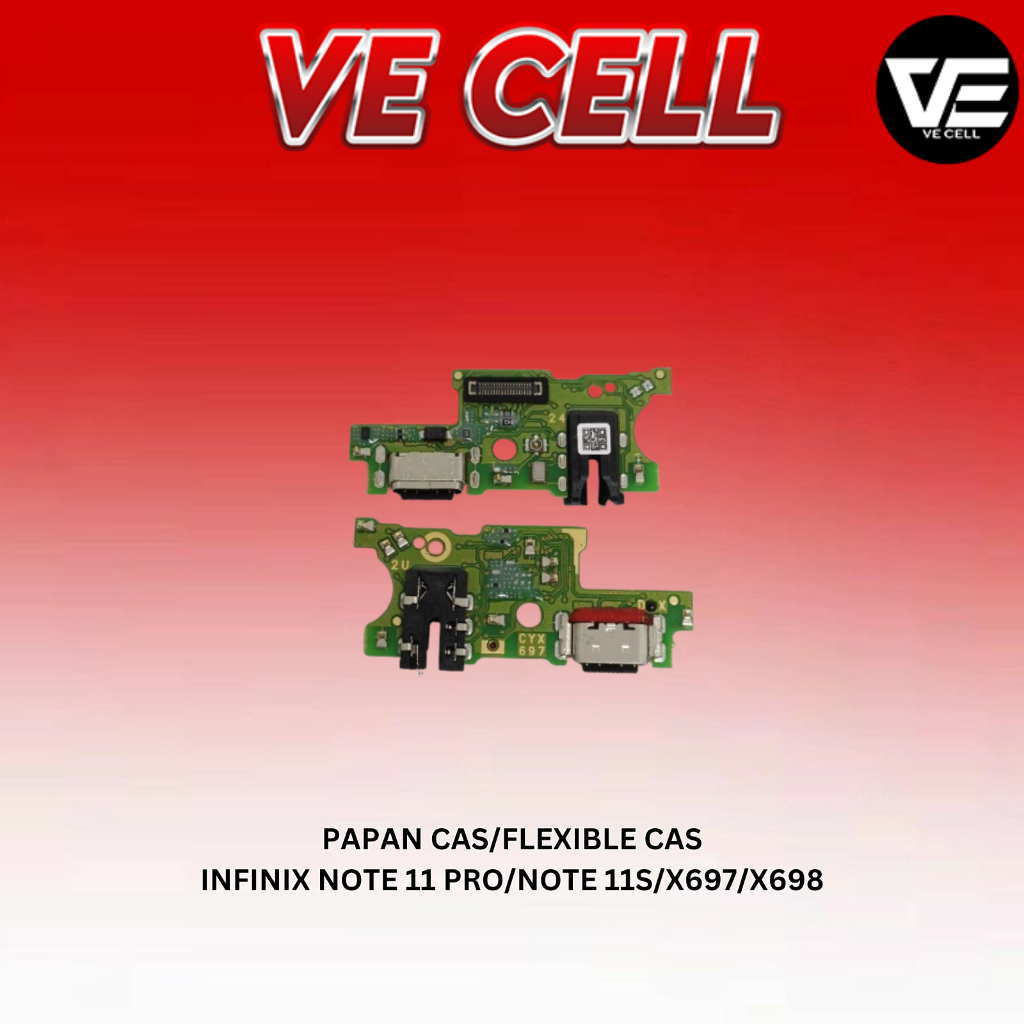 PAPAN CAS/UI BOARD CAS/FLEXIBEL CAS INFINIX NOTE 11 PRO/NOTE 11S/X697/X698