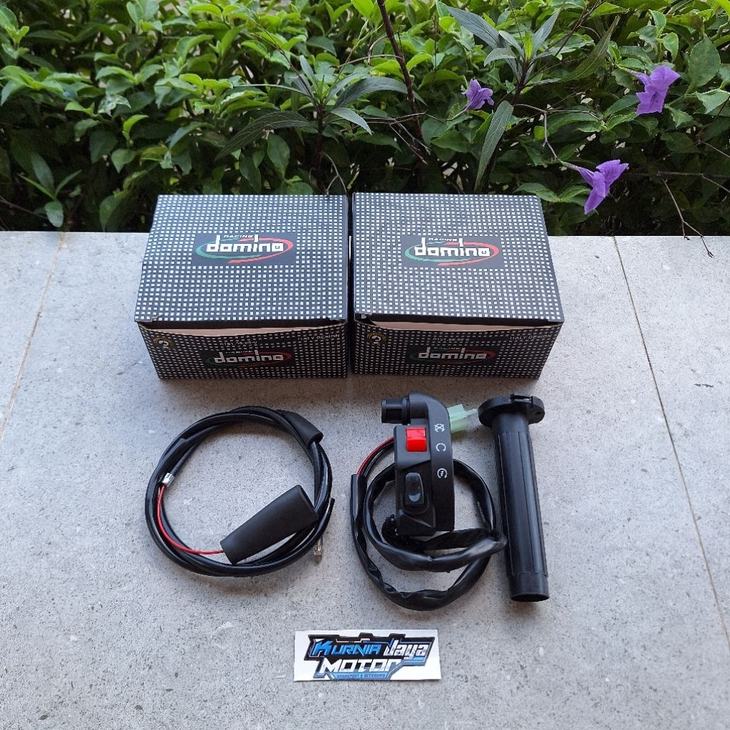 Gas Spontan Ninja KSR Set Olor Gas & Holder Kanan Universal Untuk Semua Motor
