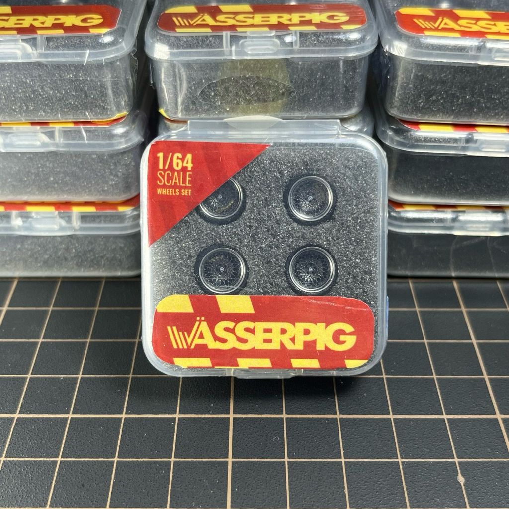 Velg Diecast Miniscale WASSERPIG Wheels HRE 501 SEALED