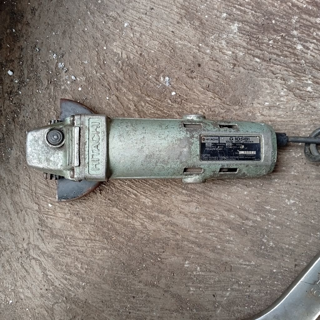 mesin gerinda tangan 4 inch hitachi G 10SB1 high quality bekas