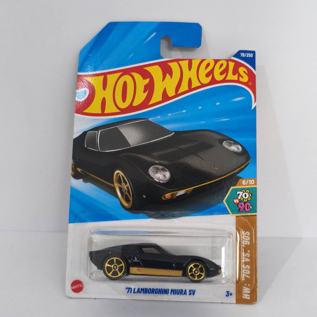 Hotwheels '71 Lamborghini Miura SV