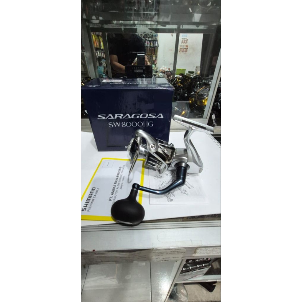 Rell Spining Shimano Saragosa SW8000HG