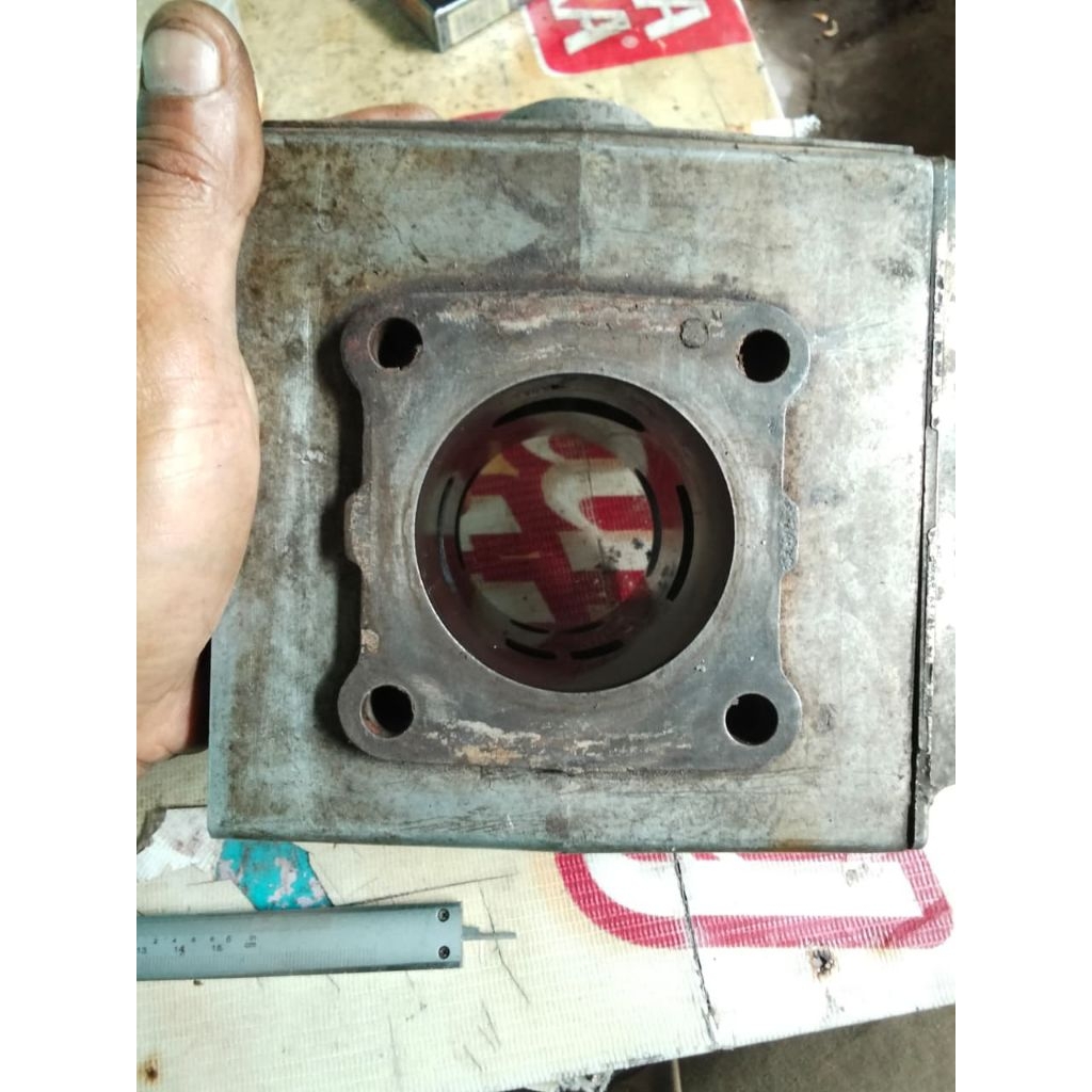 BLOCK SATRIA R ORIGINAL - block satria r ru original - boring satria r 2 tak - blok block rgv