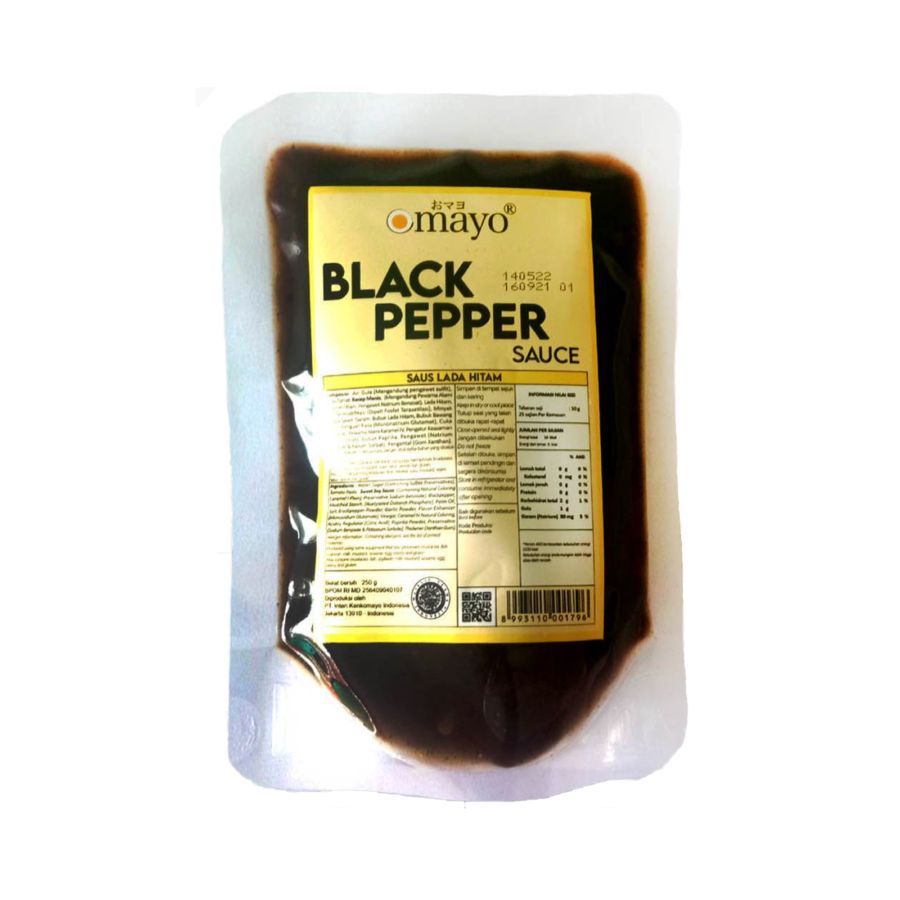 Omayo Blackpepper Sauce 250gram