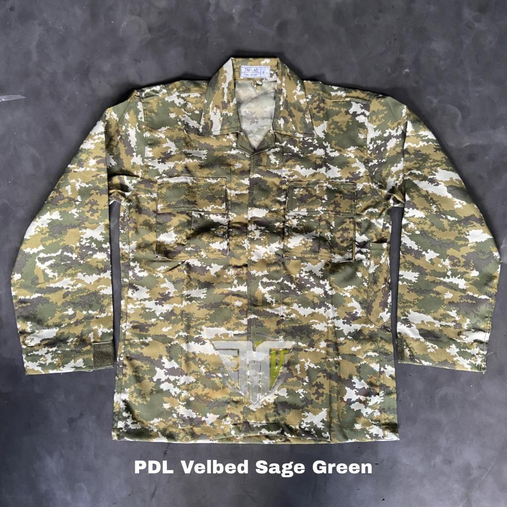 Setelan PDL Velbed Sage Green