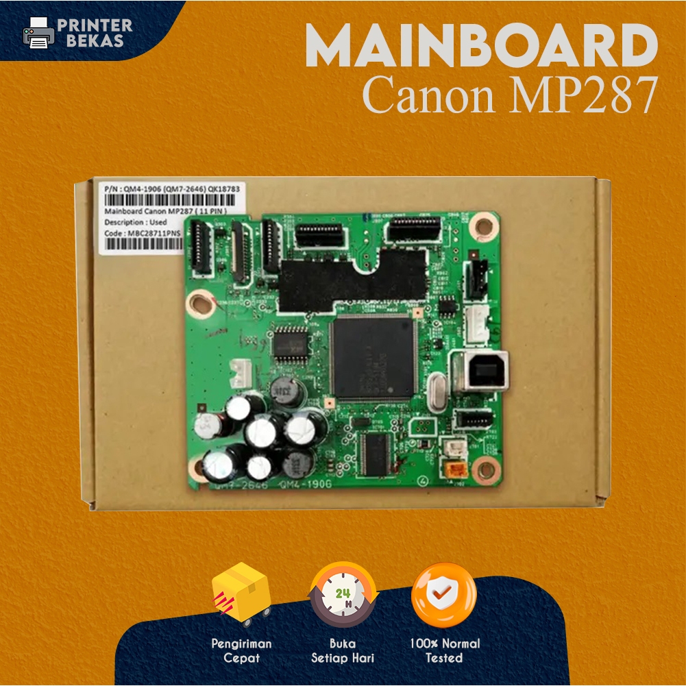 Board Canon MP287 , Mainboard MP287 , Motherboard MP287 11 PIN