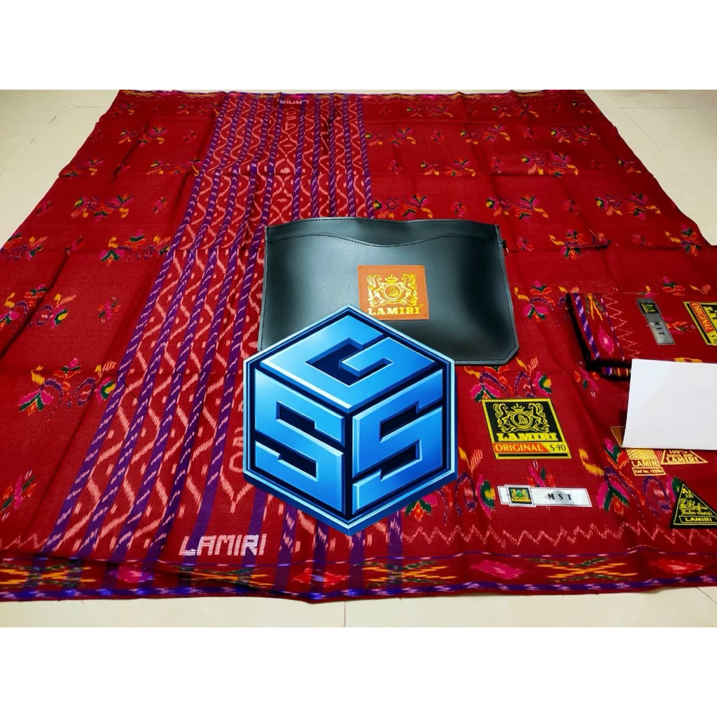 SARUNG LAMIRI FULL SUTRA WAJID MOTIF MST ATAU KEMBANG JADUL