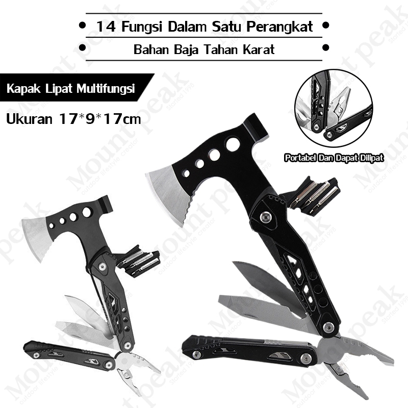 Mount peak Kapak outdoor camping Camping Palu KacaSerbagunaPaluSurvival EDC Mungil Kapak