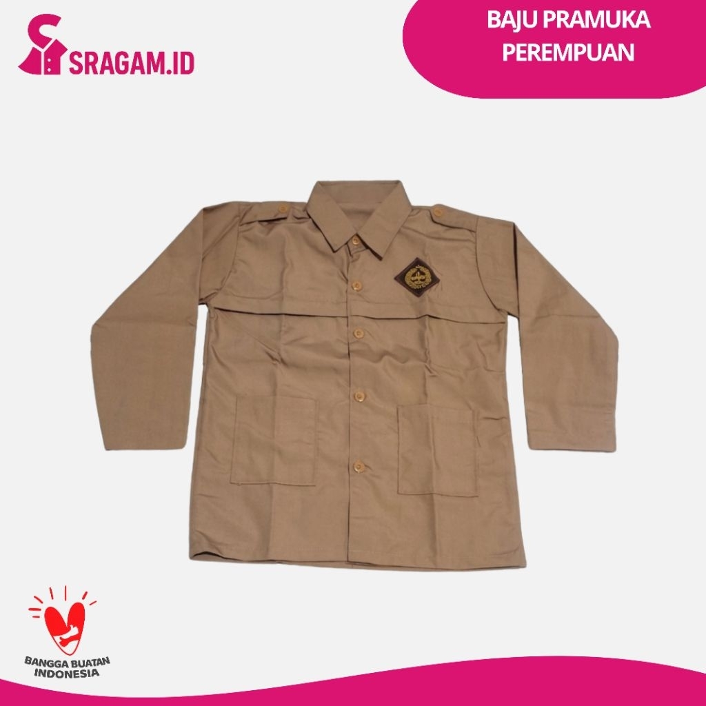 SRAGAM | Seragam Sekolah Baju Pramuka Perempuan SD SMP SMA
