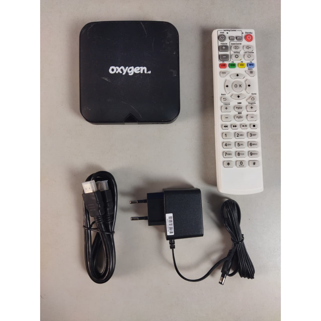 Set Top Box Android Smart TV Oxygen Fiberhome HG680-P Root Unlock Full Aplikasi Wifi Remote Voice HD
