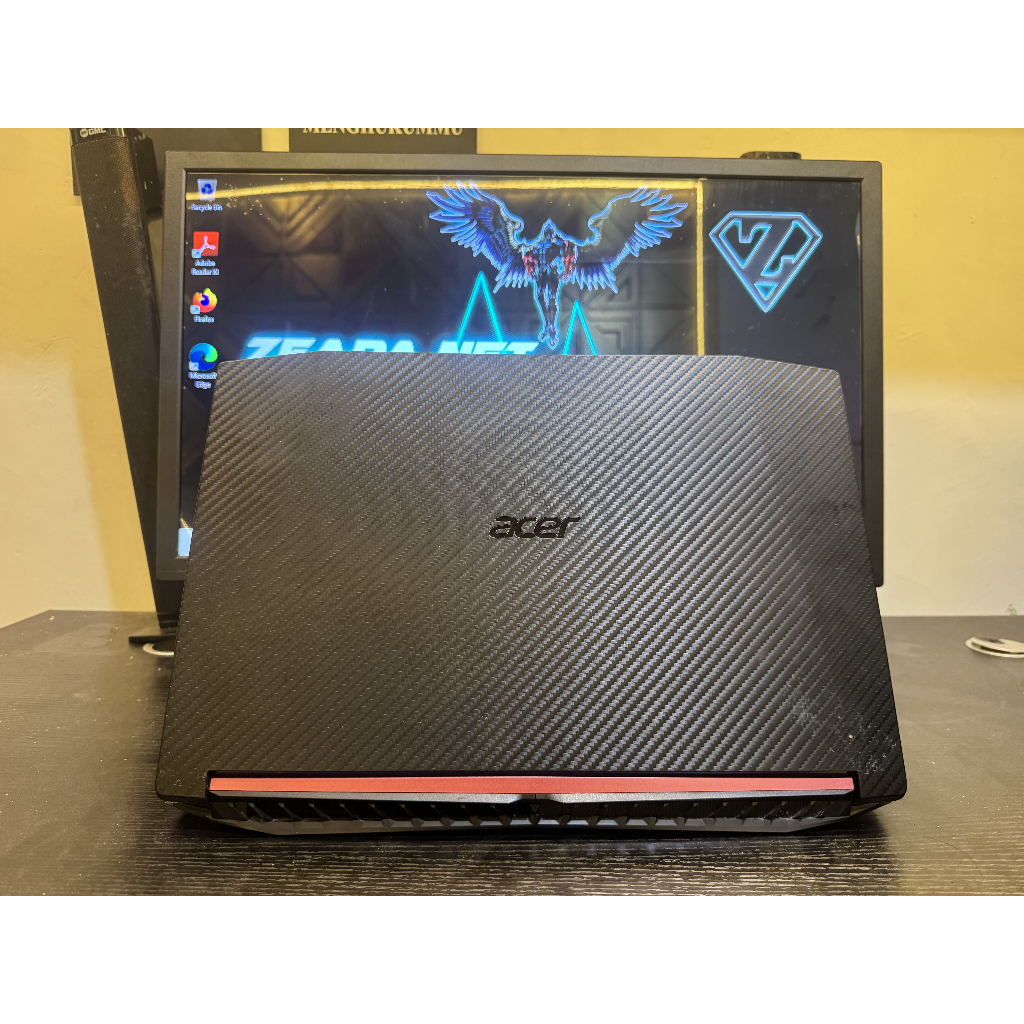 LAPTOP GAMING & DESAIGN ACER NITRO 5  I7-8750H GTX 1050I RAM 8GB SSD 256 LAYAR 15 IN FHD TERMURAH SE